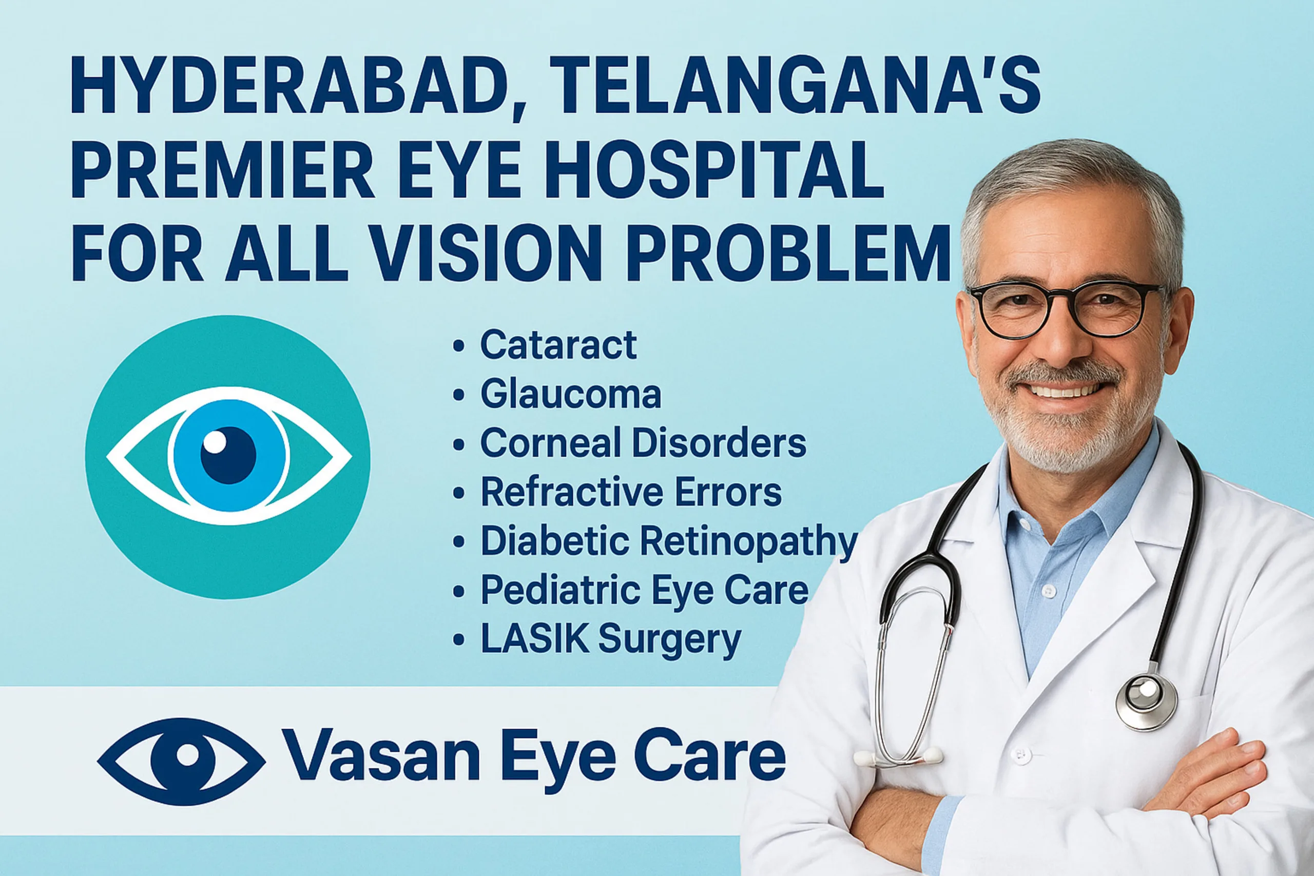 Hyderabad, Telangana’s Premier Eye Hospital for All Vision Problems