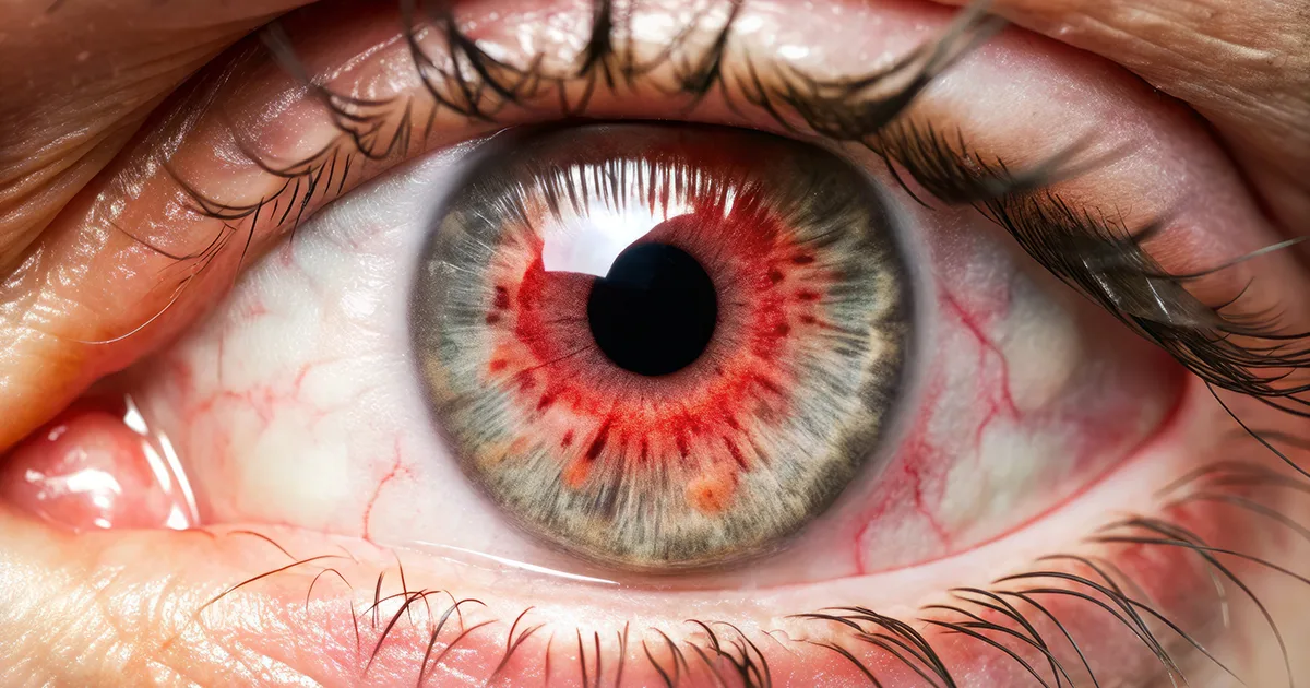 Papilledema swollen optic disc