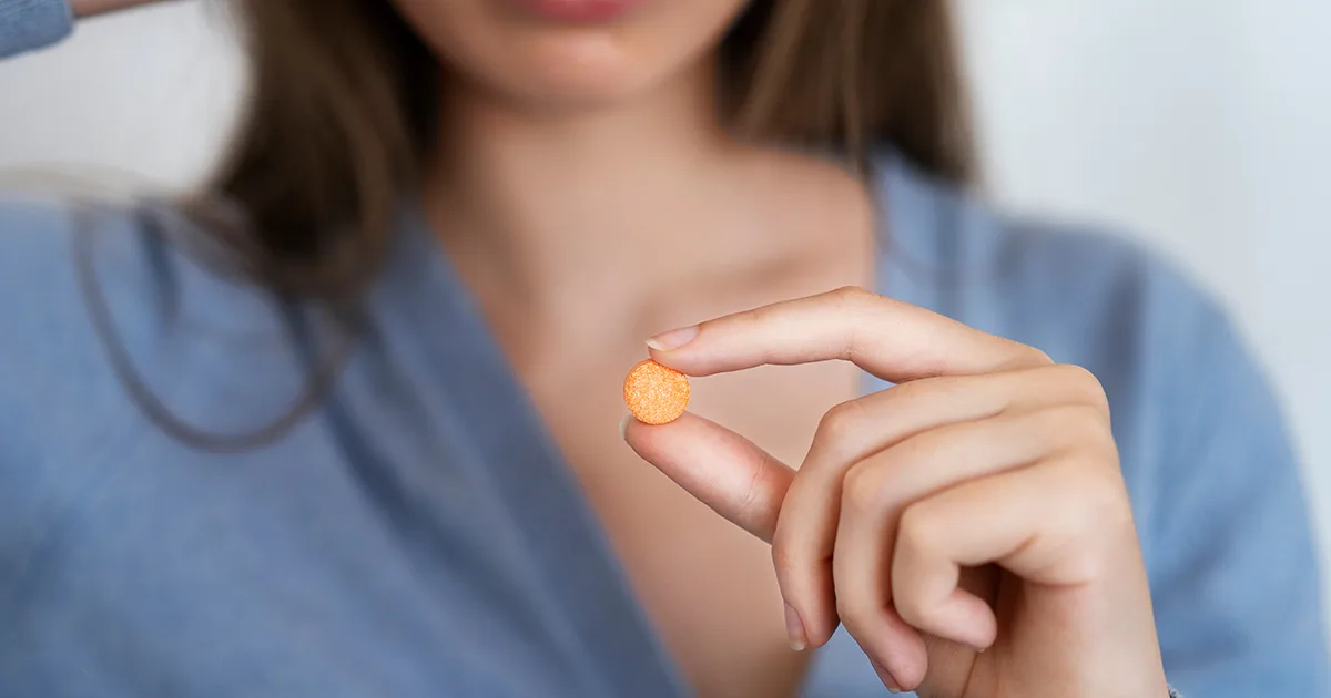 Vitamin A capsules eyes