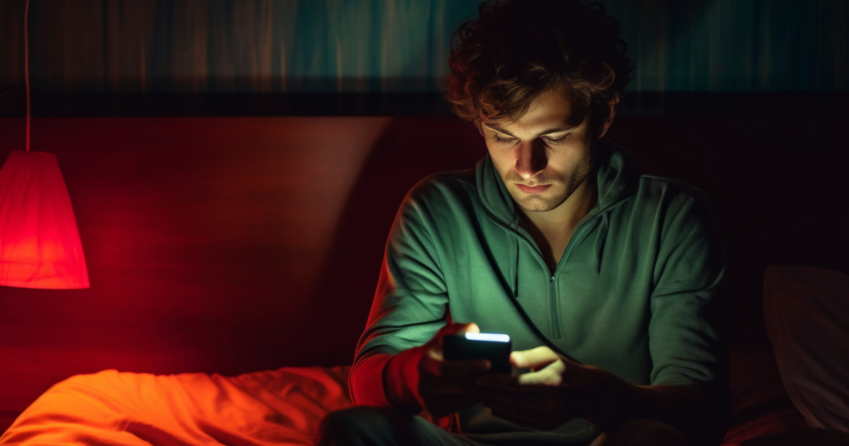 does watching mobile affect eyesight