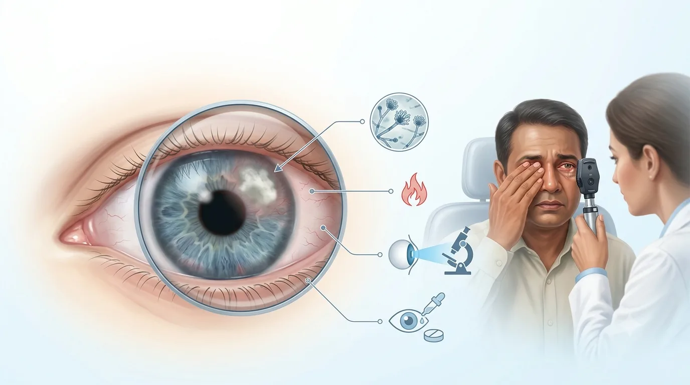 Fungal Keratitis: Symptoms, Causes, Diagnosis and Treatment