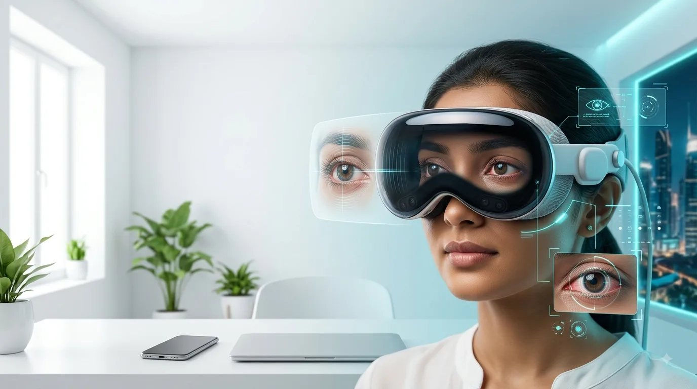 AI VR AR devices impact on vision