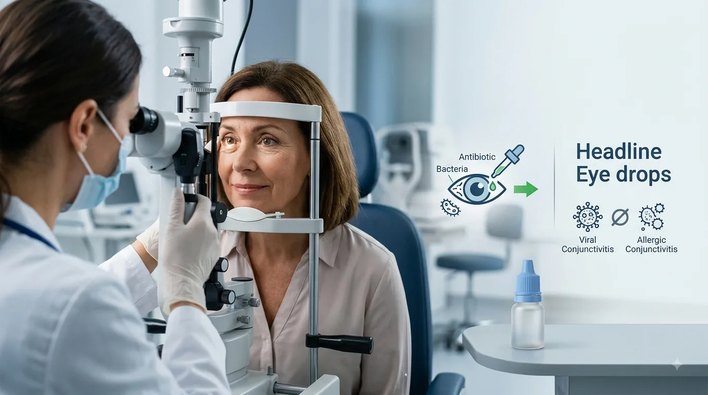 Antibiotic eye drops uses and side effects